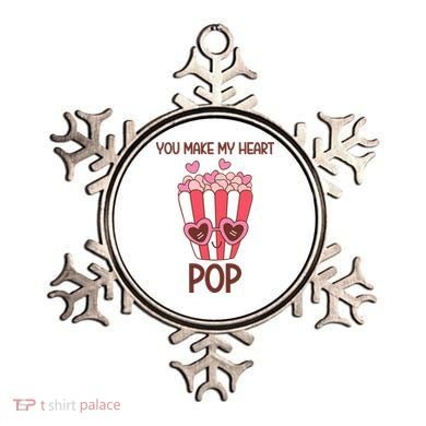 You Make My Heart Pop Funny Popcorn Ornament