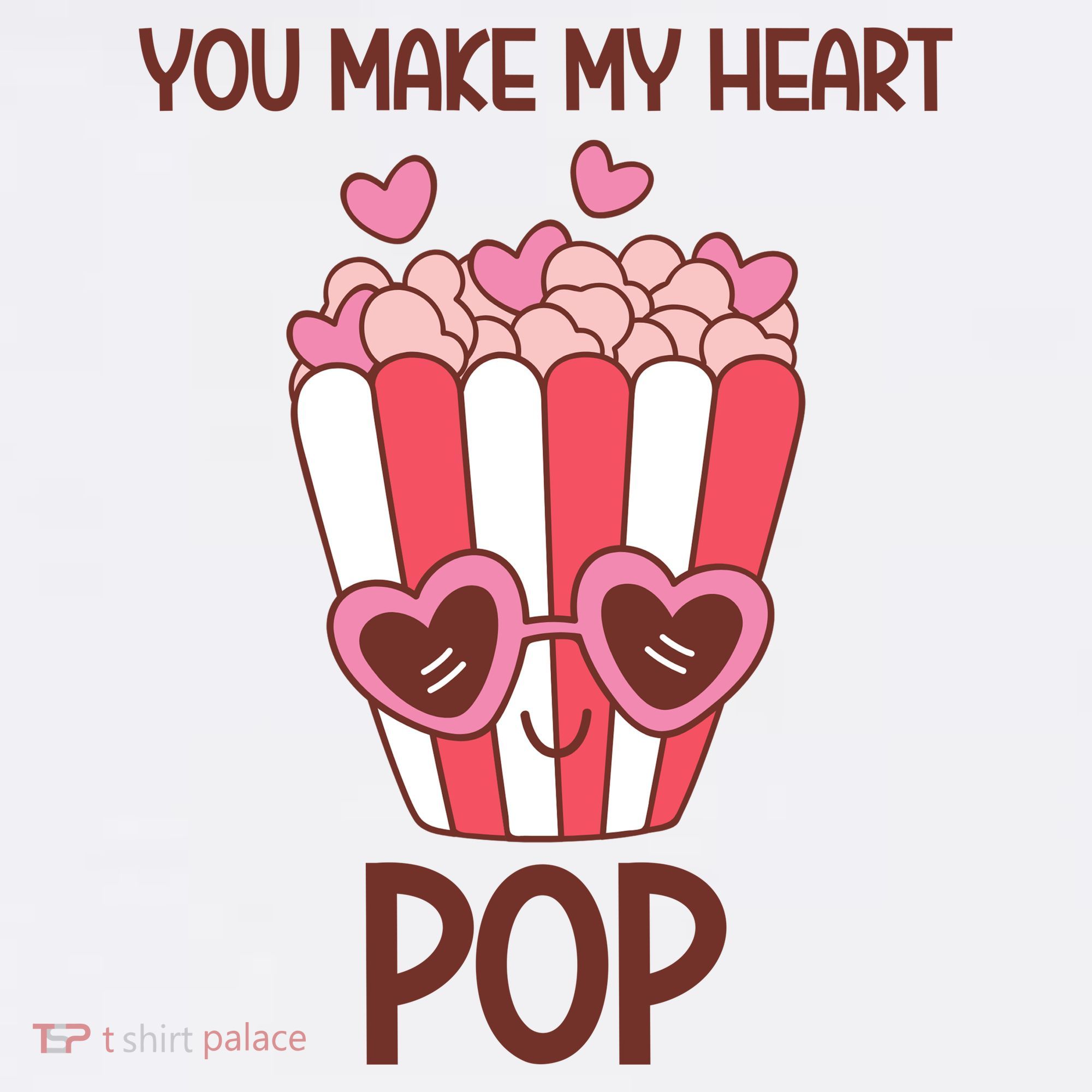 You Make My Heart Pop Funny Popcorn Hat