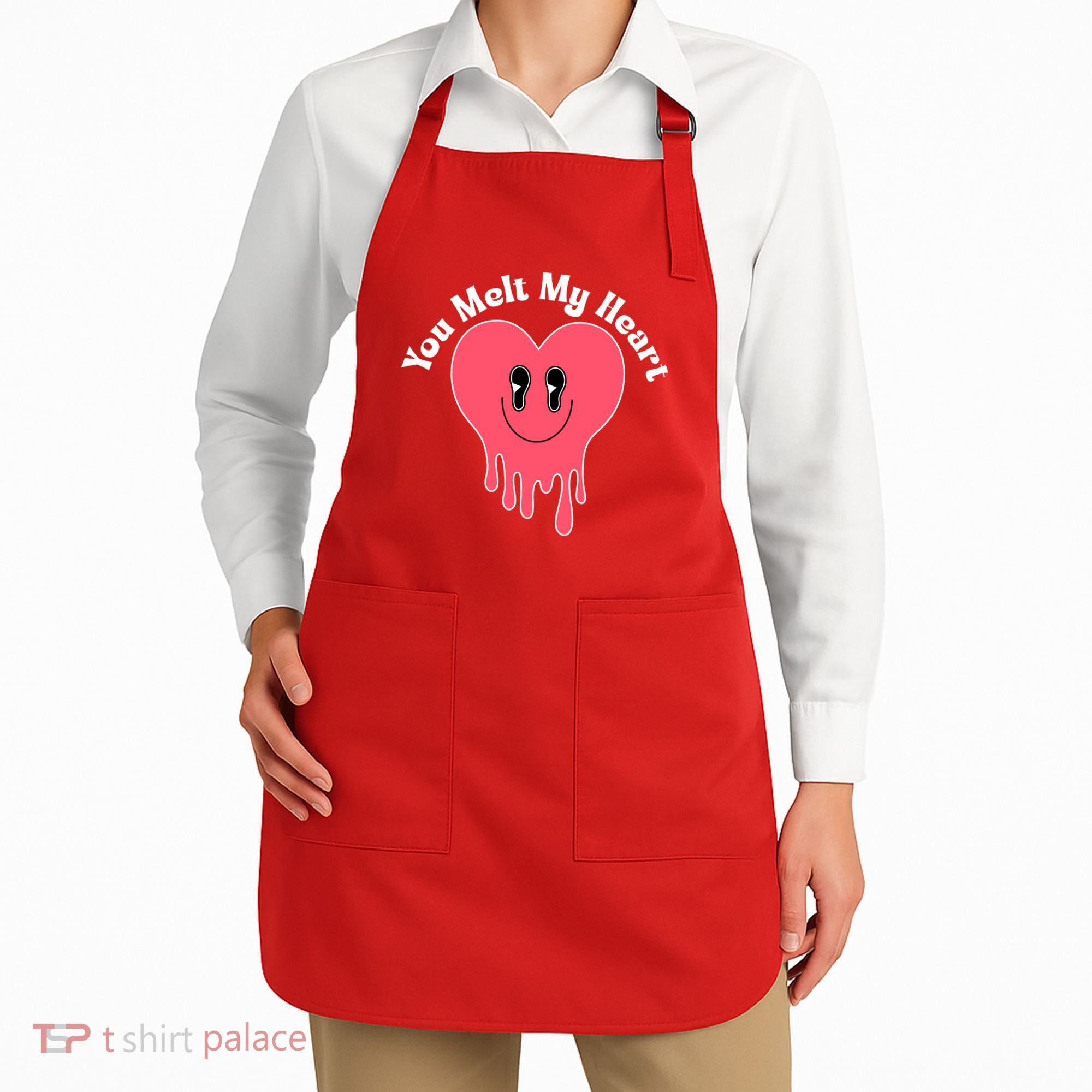 You Melt My Heart Valentines Day Apron
