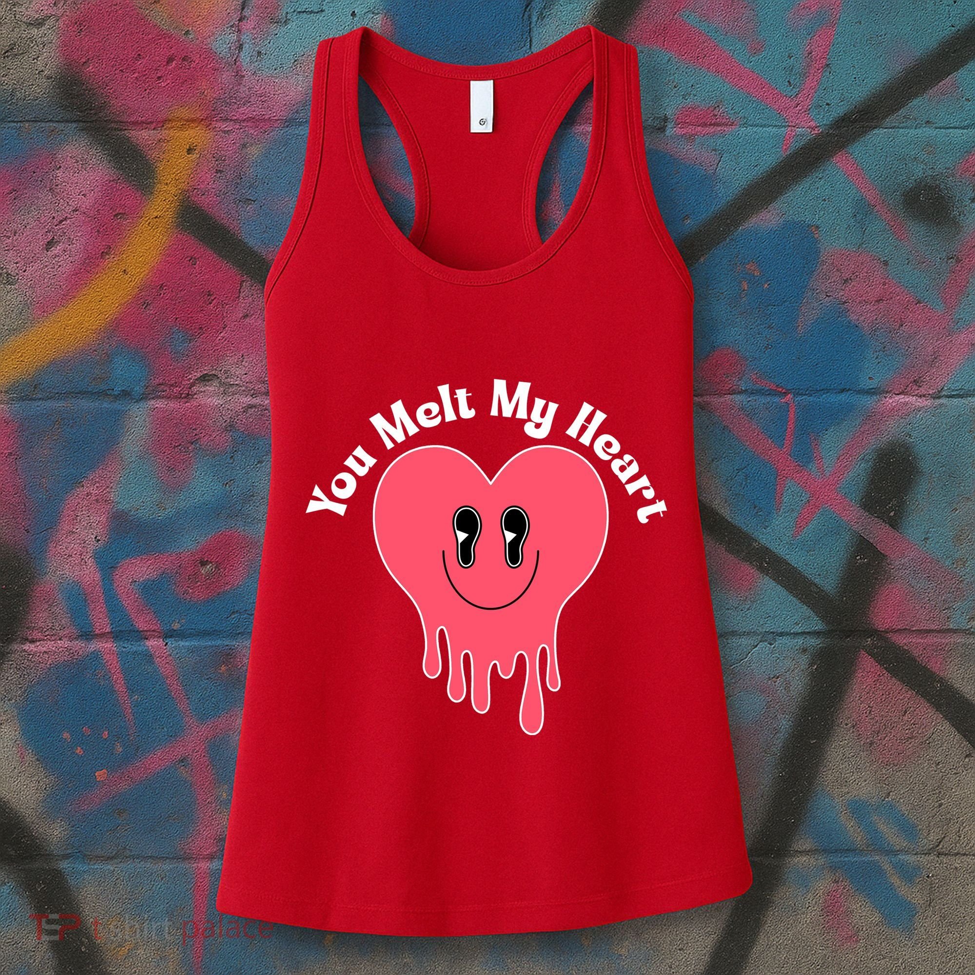 You Melt My Heart Valentines Day Women's Tank Top