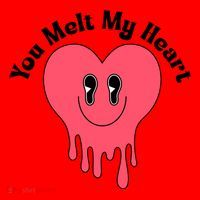 You Melt My Heart Valentines Day Santa Hat thumb 1