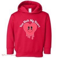 You Melt My Heart Valentines Day Toddler Hoodie thumb 0