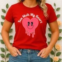 You Melt My Heart Valentines Day Women's T-Shirt thumb 2