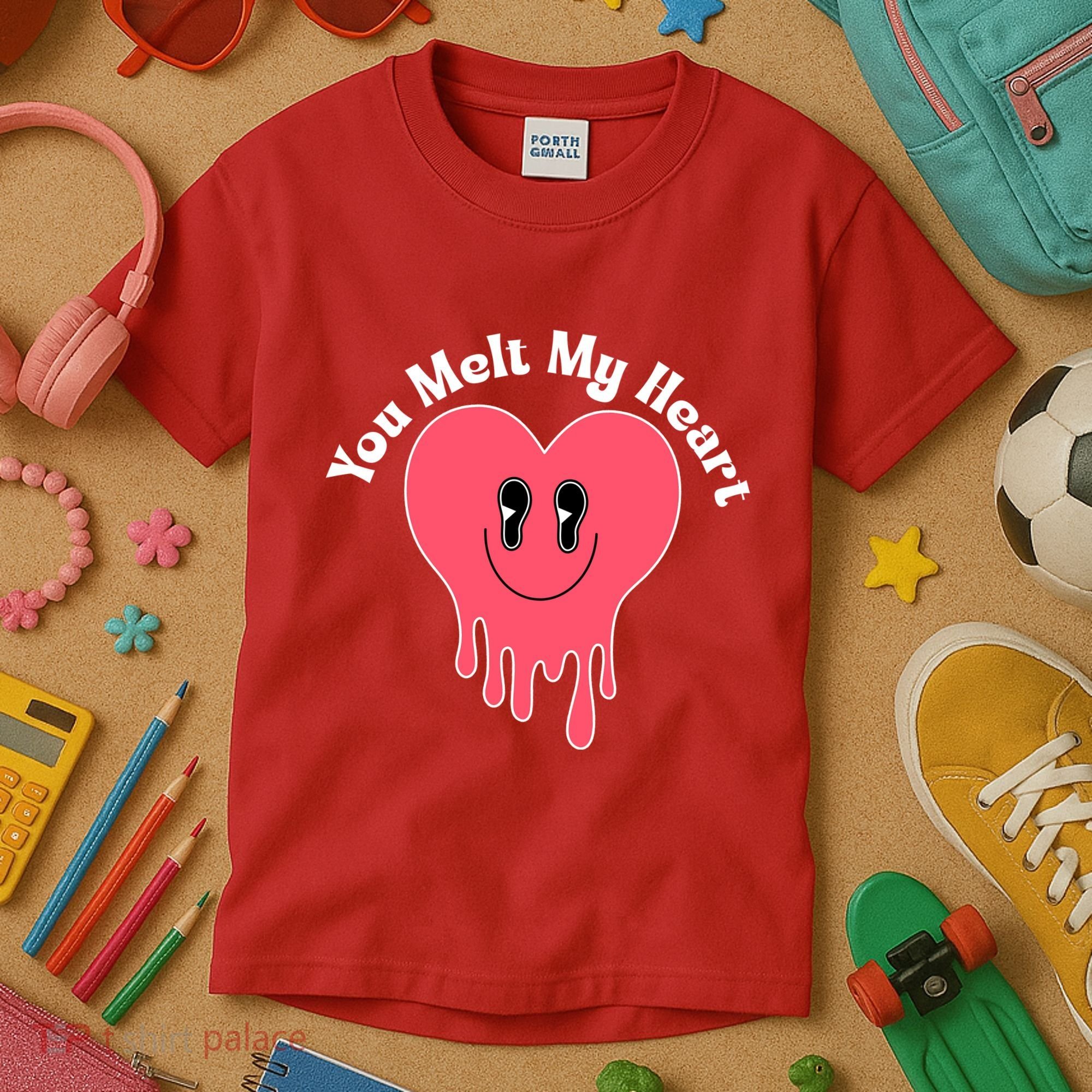 You Melt My Heart Valentines Day Kids T-Shirt