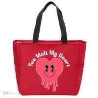 You Melt My Heart Valentines Day Tote Bag thumb 0