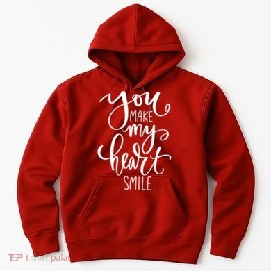You Make My Heart Smile Cute Gift Hoodie