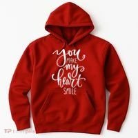 You Make My Heart Smile Cute Gift Hoodie thumb 0