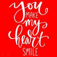 You Make My Heart Smile Cute Gift T-Shirt thumb 7