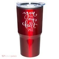 You Make My Heart Smile Cute Gift Tumbler thumb 0