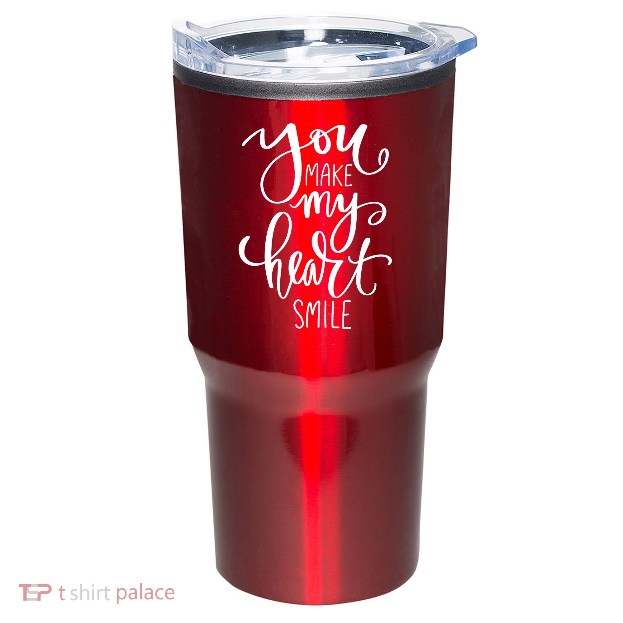 You Make My Heart Smile Cute Gift Tumbler