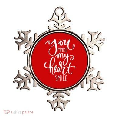 You Make My Heart Smile Cute Gift Ornament