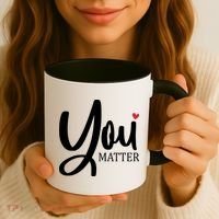 You Matter Mental Health Awareness Coffee Mug thumb 3
