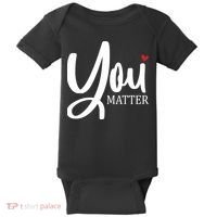 You Matter Mental Health Awareness Baby Bodysuit thumb 0