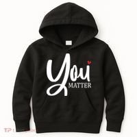 You Matter Mental Health Awareness Kids Hoodie thumb 0