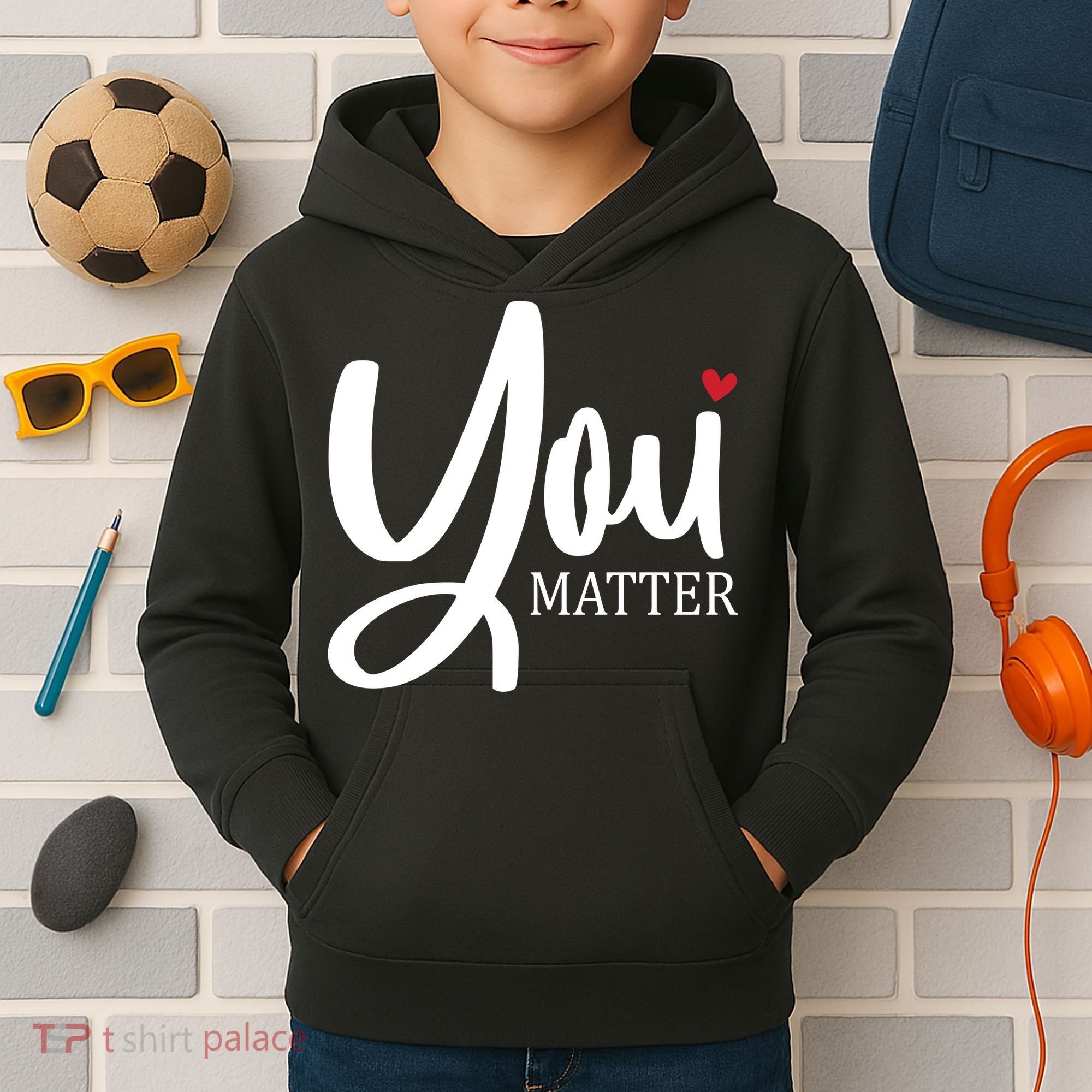 You Matter Mental Health Awareness Kids Hoodie