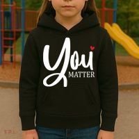 You Matter Mental Health Awareness Kids Hoodie thumb 3