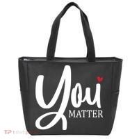 You Matter Mental Health Awareness Tote Bag thumb 0