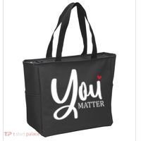 You Matter Mental Health Awareness Tote Bag thumb 2