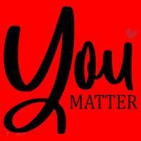 You Matter Mental Health Awareness Santa Hat thumb 1