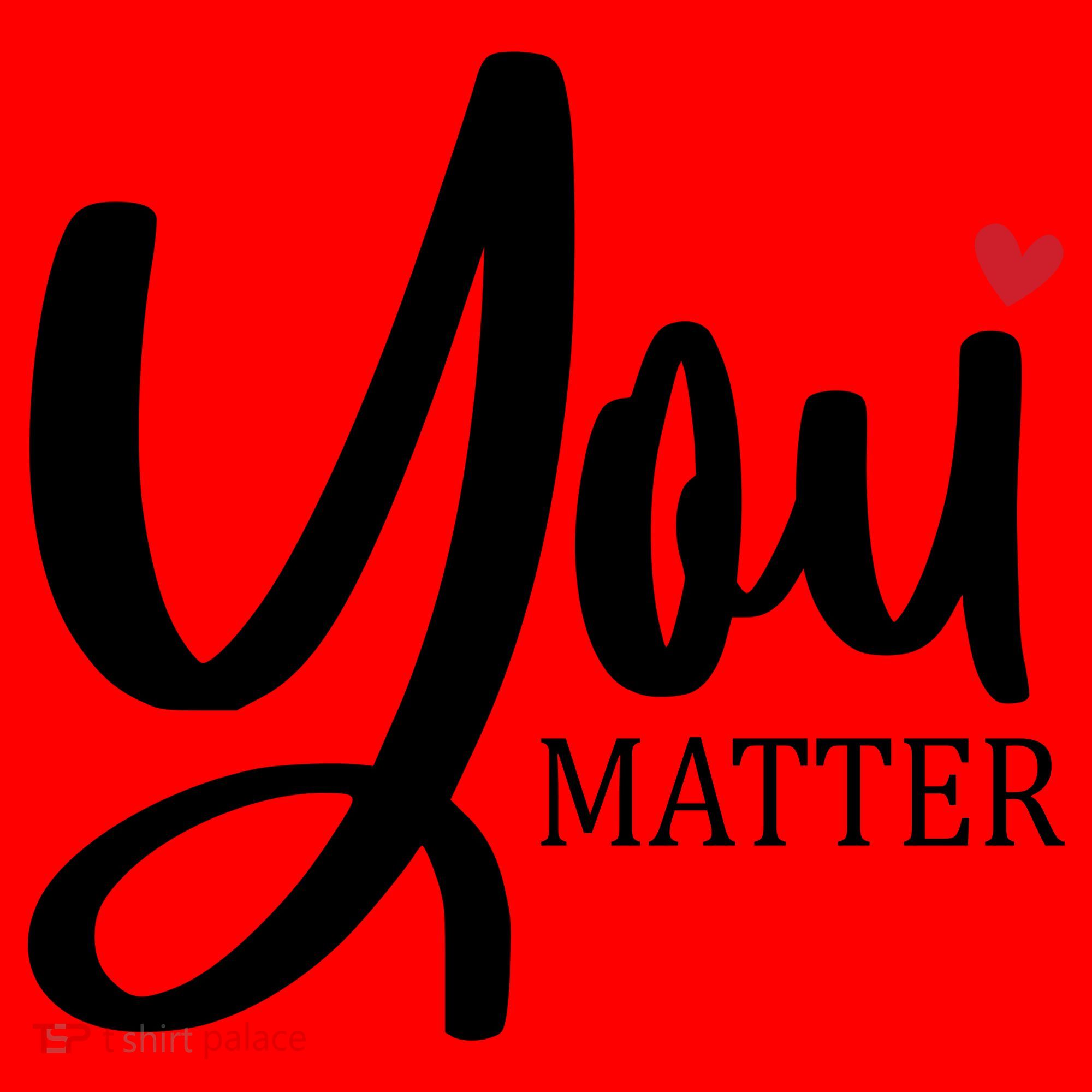 You Matter Mental Health Awareness Santa Hat