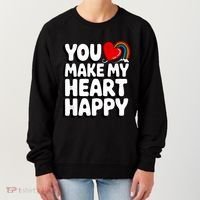 You Make My Heart Happy For Children Women's Sweatshirt thumb 0