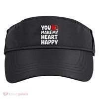 You Make My Heart Happy For Children Adult Drive Performance Visor thumb 0