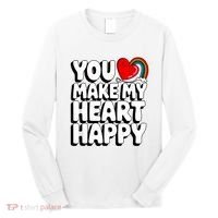 You Make My Heart Happy For Children Long Sleeve Shirt thumb 0
