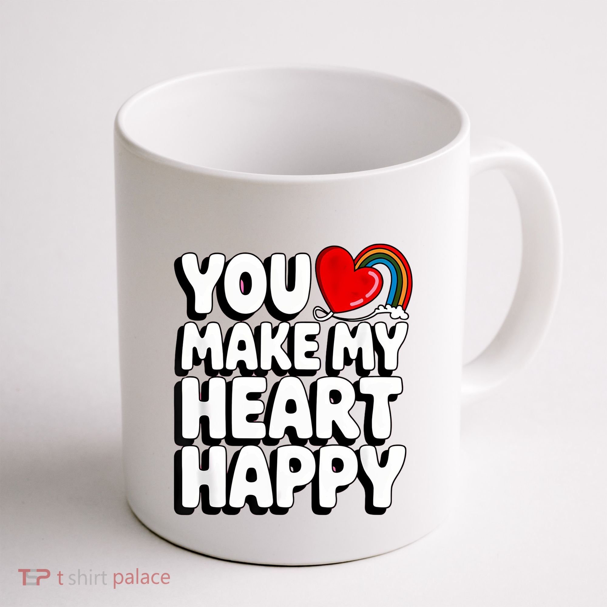 You Make My Heart Happy For Children Coffee Mug