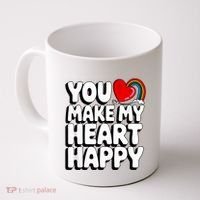 You Make My Heart Happy For Children Coffee Mug thumb 0