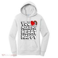 You Make My Heart Happy For Children Women's Hoodie thumb 0