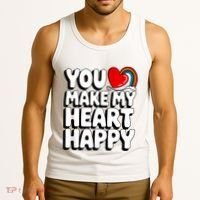 You Make My Heart Happy For Children Tank Top thumb 3
