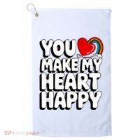 You Make My Heart Happy For Children Golf Towel thumb 0