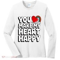 You Make My Heart Happy For Children Women's Long Sleeve Shirt thumb 0