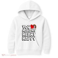 You Make My Heart Happy For Children Kids Hoodie thumb 0