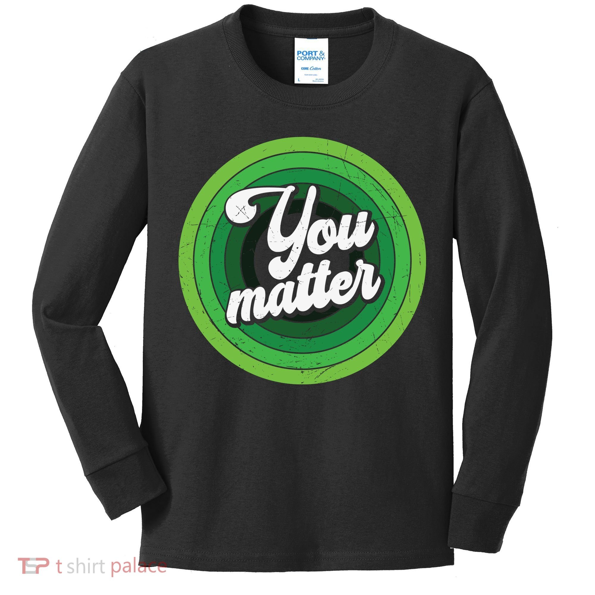 You Matter Mental Health Awareness Kids Long Sleeve Shirt