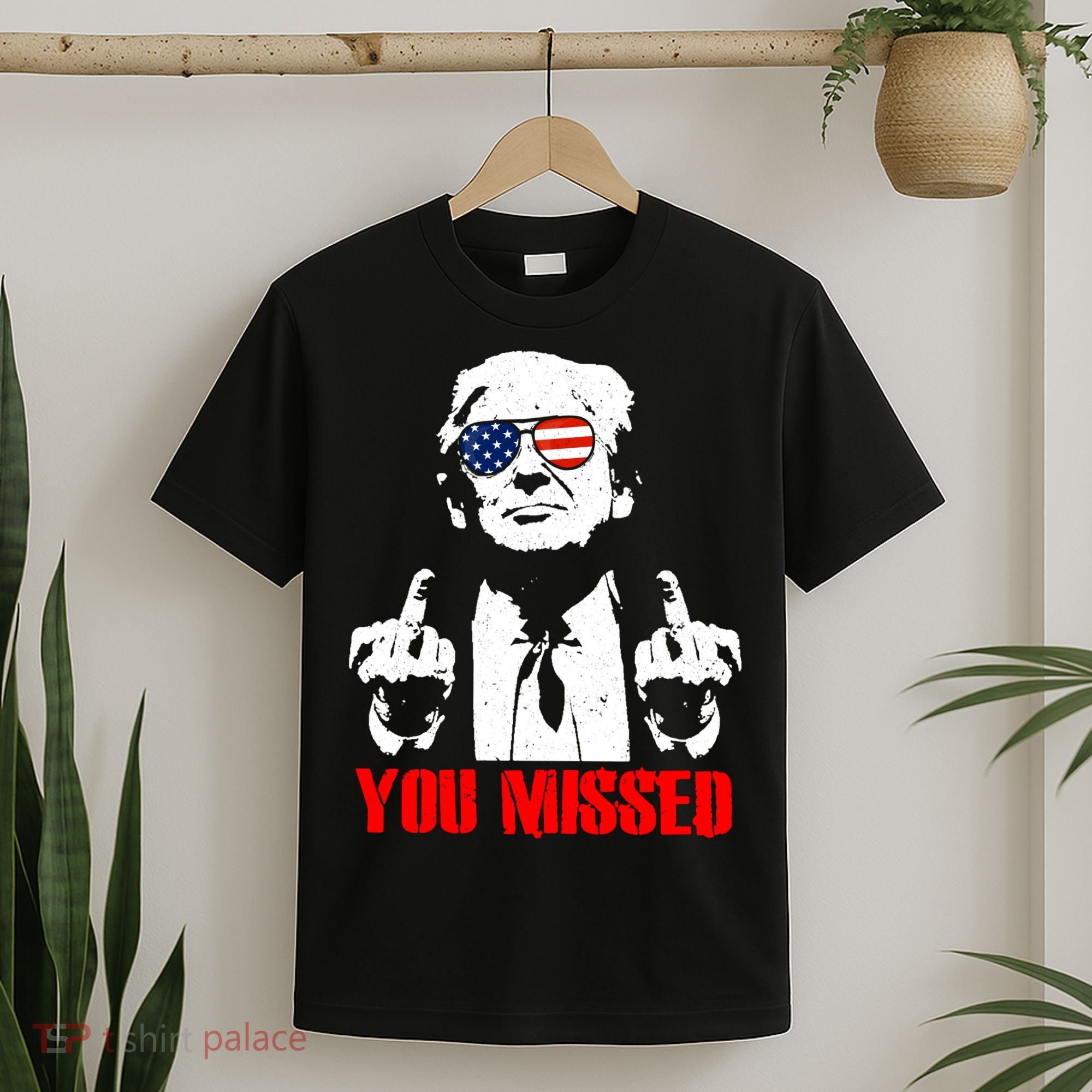 You Missed Middle Finger Trump 2024 Take America Back Pennsylvania Rally T-Shirt