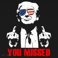 You Missed Middle Finger Trump 2024 Take America Back Pennsylvania Rally Polo thumb 3