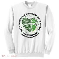 You Matter Mental Health Awareness Heart Sweatshirt thumb 0