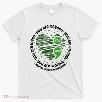 You Matter Mental Health Awareness Heart T-Shirt thumb 0