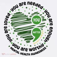 You Matter Mental Health Awareness Heart Women's Tank Top thumb 5