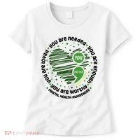 You Matter Mental Health Awareness Heart Women's T-Shirt thumb 0