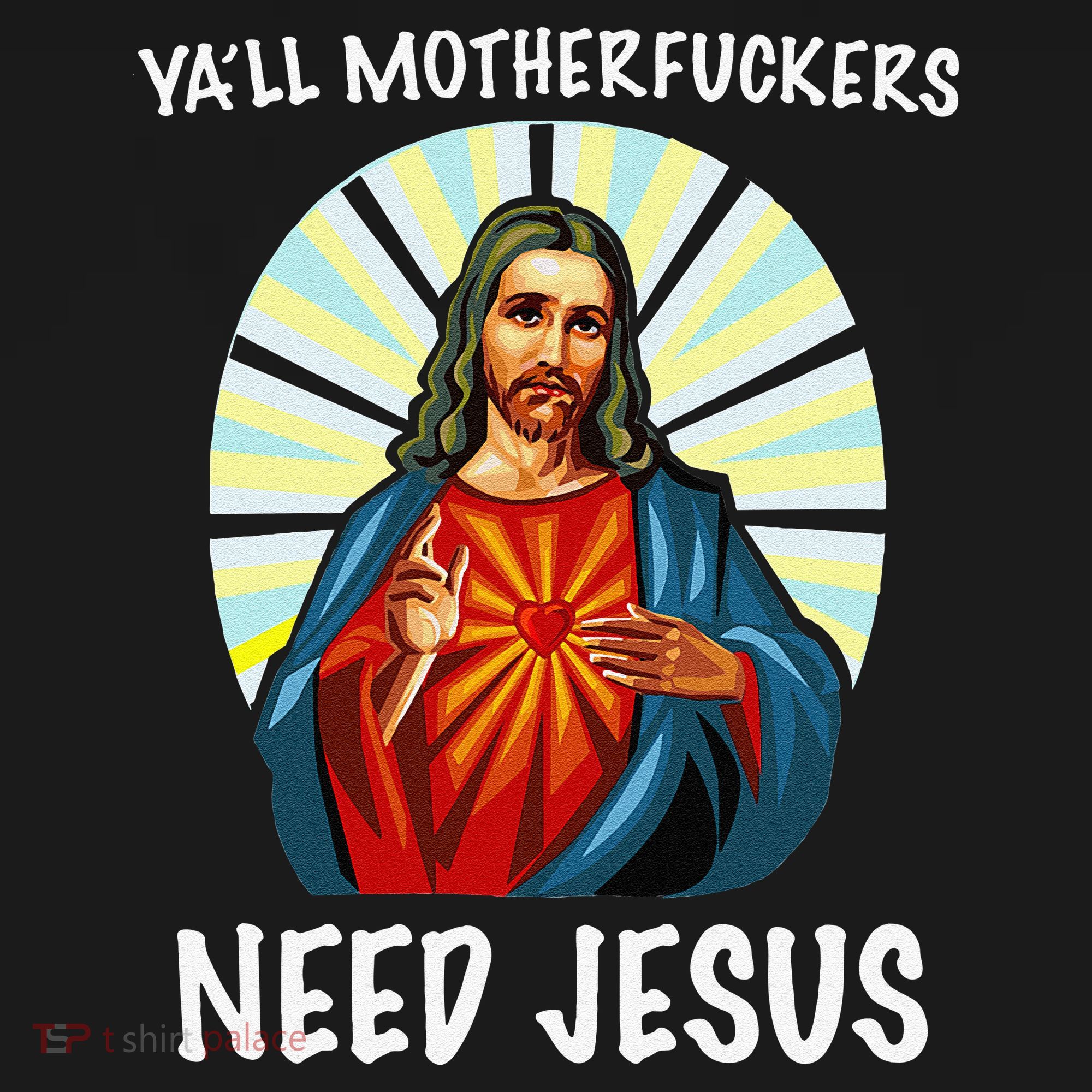 Yall Motherfuckers Need Jesus Christian Easter Women's Hoodie