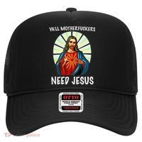 Yall Motherfuckers Need Jesus Christian Easter Hat thumb 0
