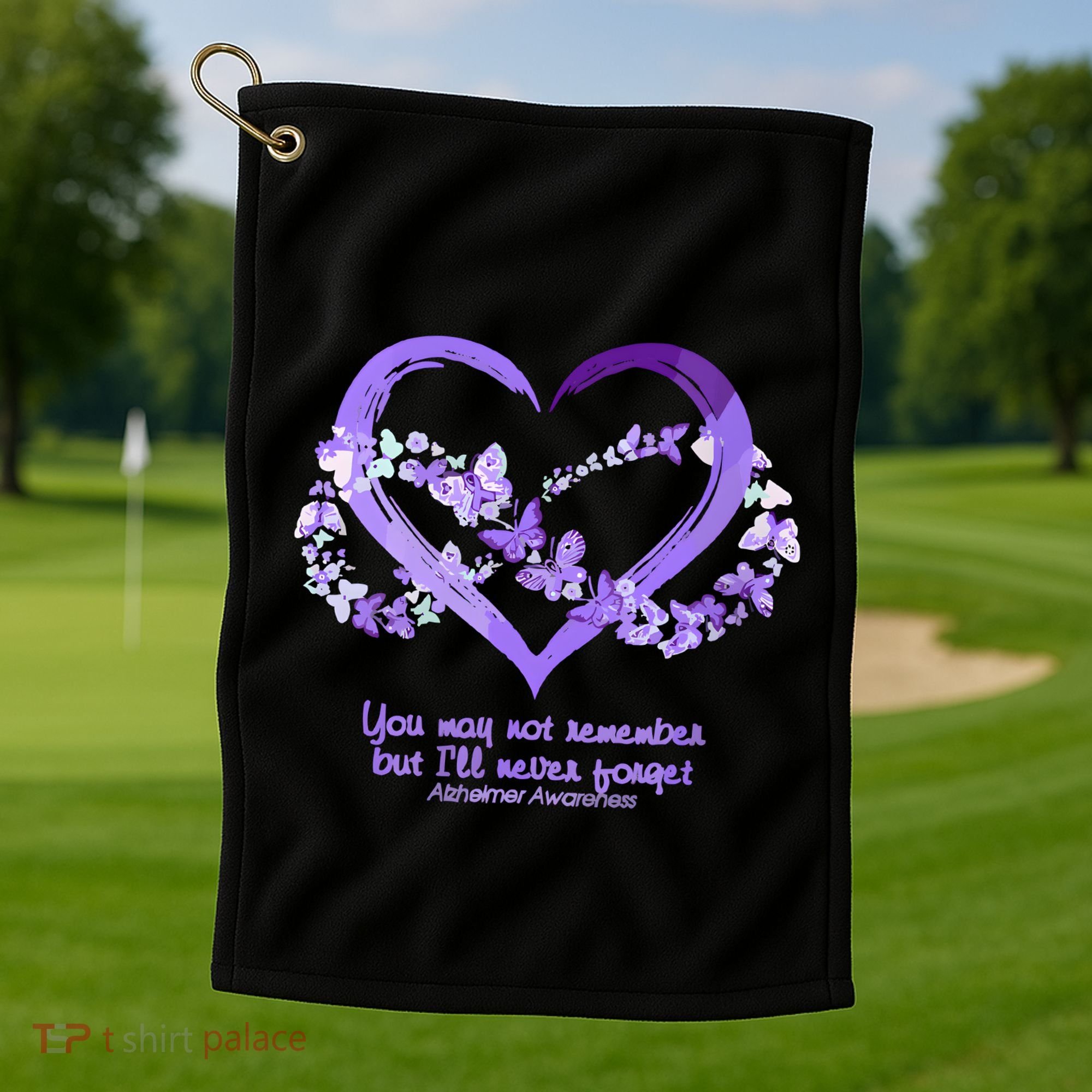 You May Not Remember AlzheimerS Disease Golf Towel