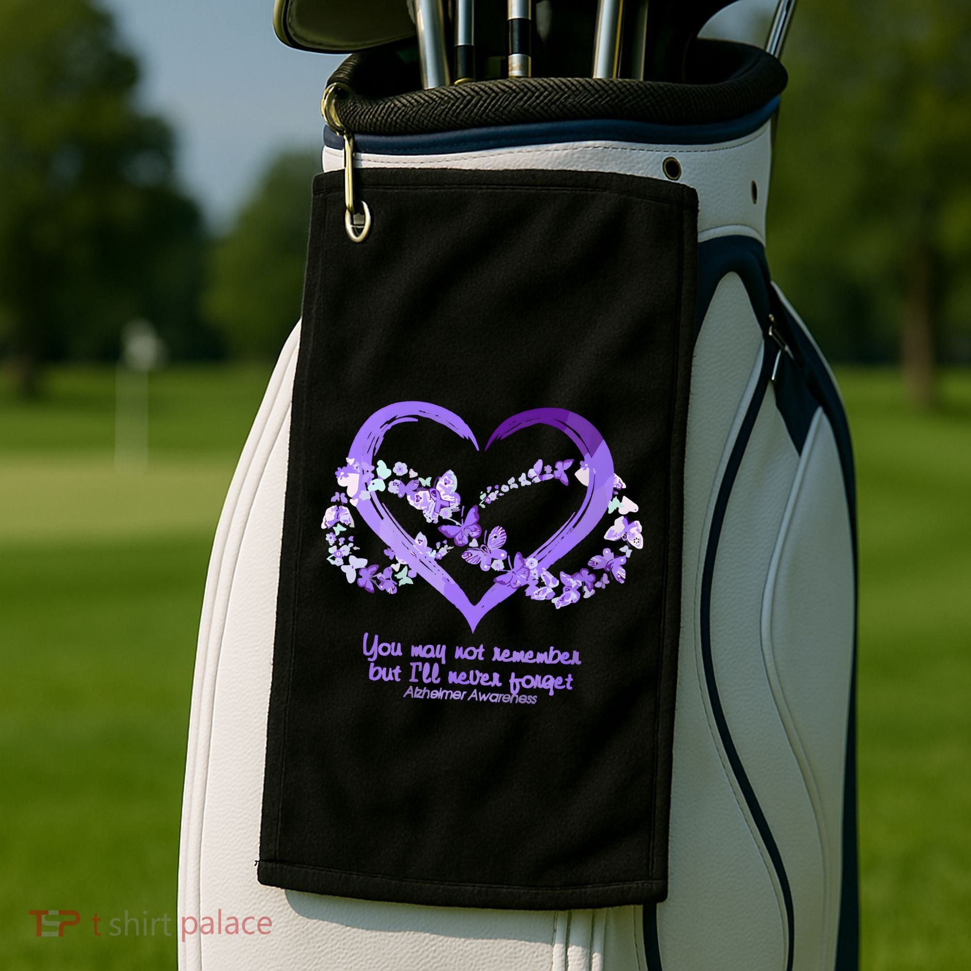 You May Not Remember AlzheimerS Disease Golf Towel