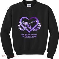 You May Not Remember AlzheimerS Disease Kids Sweatshirt thumb 0