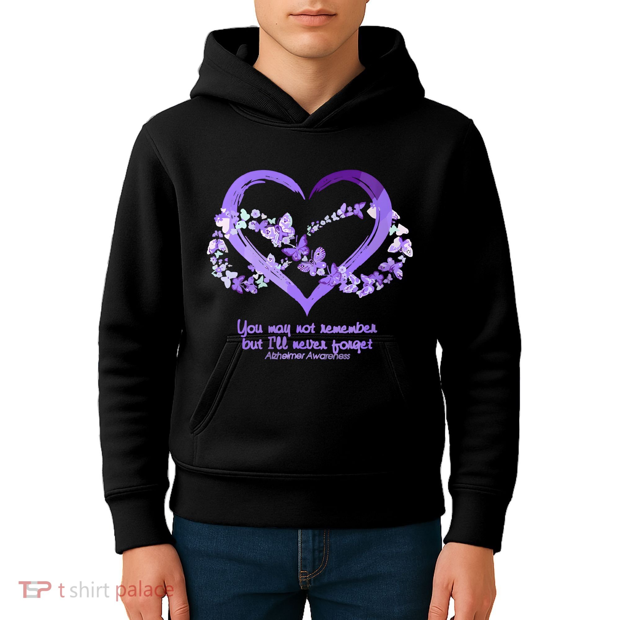 You May Not Remember AlzheimerS Disease Kids Hoodie