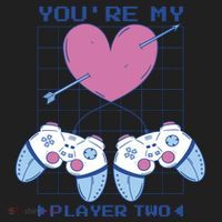 You're My Player Two Gamer Women's Sweatshirt thumb 2