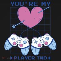 You're My Player Two Gamer Coaster thumb 2