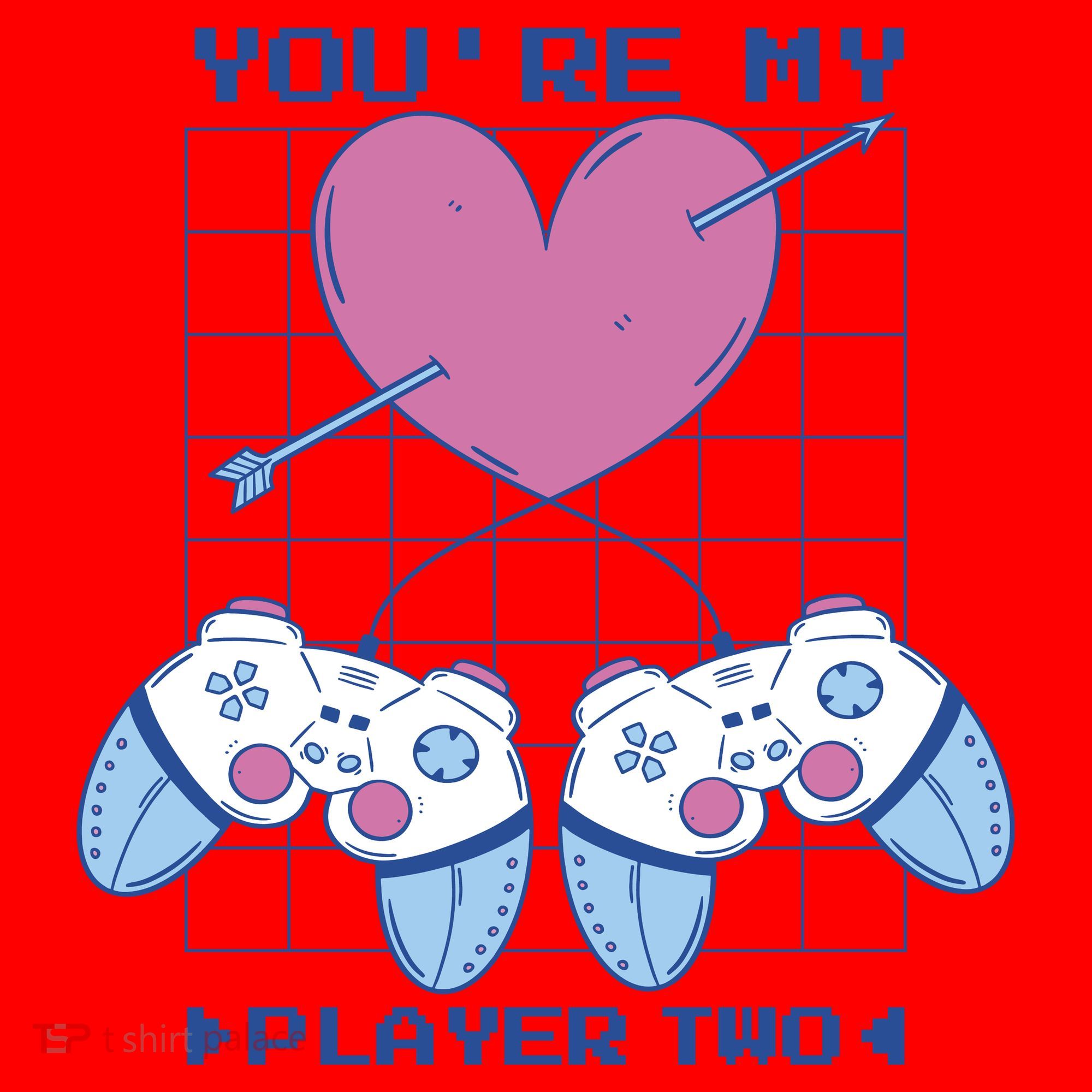 You're My Player Two Gamer Santa Hat
